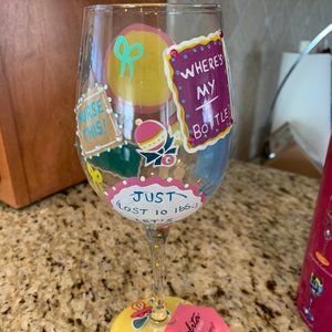 Lolita New Mommy Wine Glass